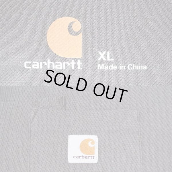 画像2: 00’s Carhartt ポケット付き ポロシャツ "OLIVE" (2)