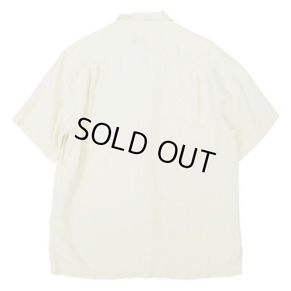 画像2: 90's Nat Nast オープンカラー リネンシャツ (2)