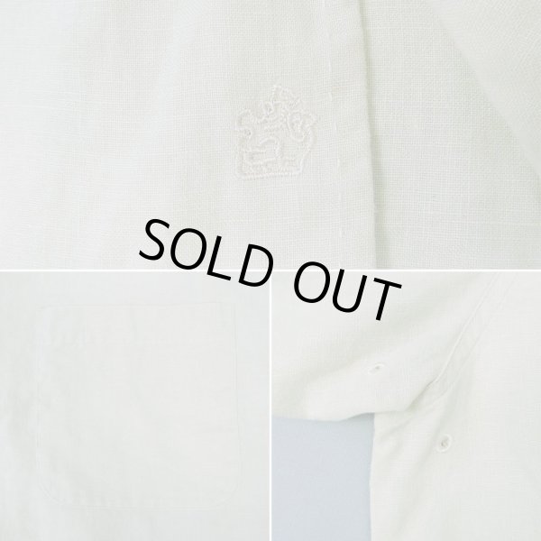 画像4: 90's Nat Nast オープンカラー リネンシャツ (4)