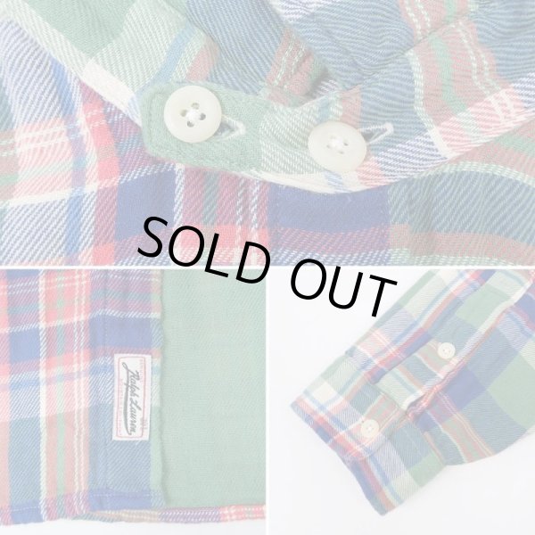 画像4: 00's Polo Ralph Lauren フランネル ワークシャツ (4)