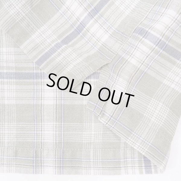 画像5: 90-00's OLD GAP S/S チェック柄 オープンカラーシャツ (5)