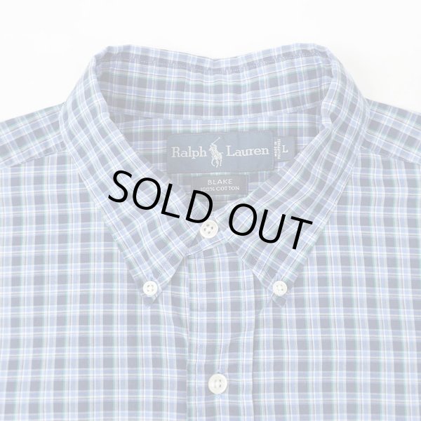 画像3: 90's Polo Ralph Lauren S/S ボタンダウンシャツ "BLAKE" (3)