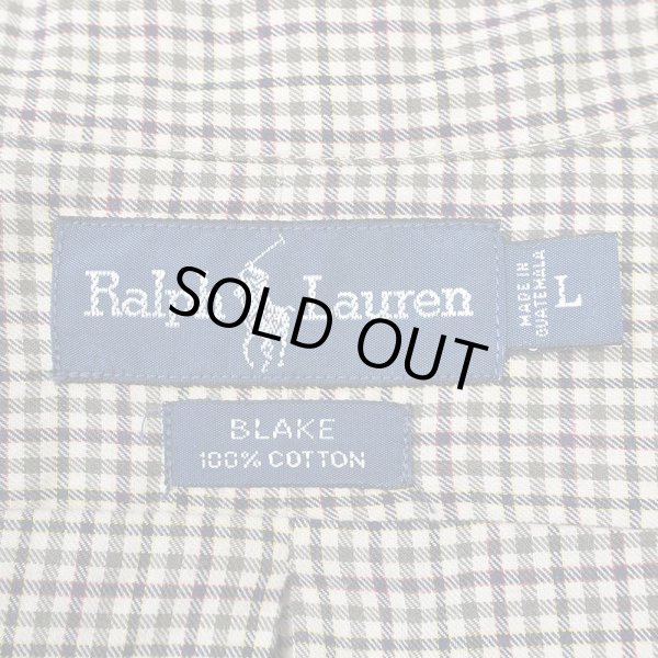 画像2: 90's Polo Ralph Lauren ボタンダウンシャツ "BLAKE" (2)