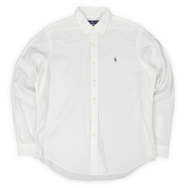 画像1: 00's Polo Ralph Lauren ボタンダウンシャツ "CHAMBRAY OXFORD" (1)