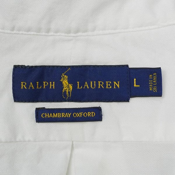 画像2: 00's Polo Ralph Lauren ボタンダウンシャツ "CHAMBRAY OXFORD" (2)