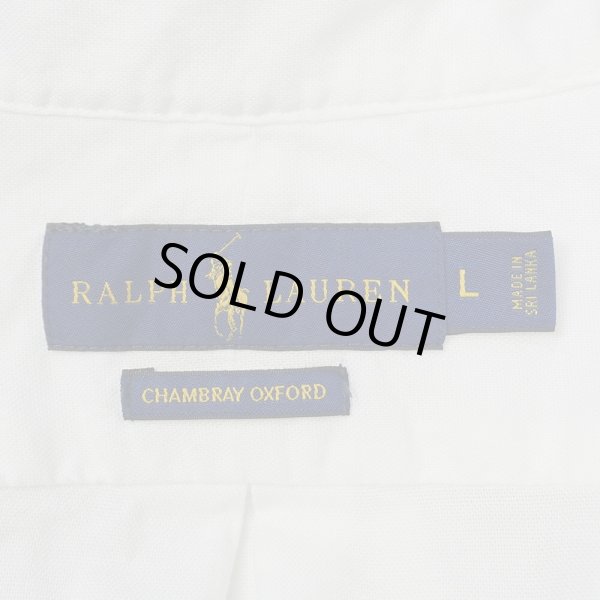 画像2: 00's Polo Ralph Lauren ボタンダウンシャツ "CHAMBRAY OXFORD" (2)
