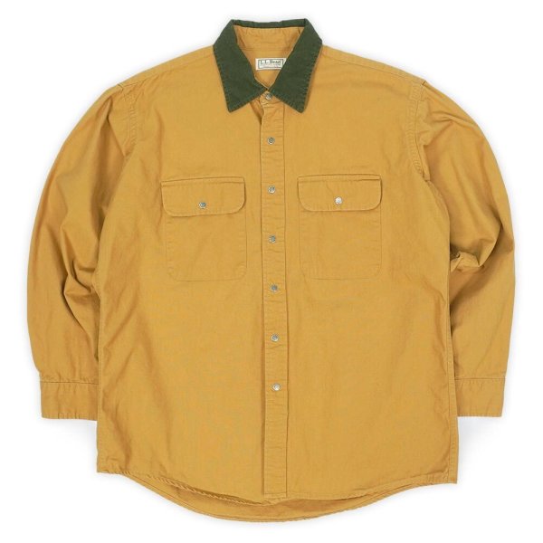 画像1: 80's L.L.Bean コットンダック ワークシャツ “MADE IN USA” (1)