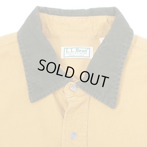 画像3: 80's L.L.Bean コットンダック ワークシャツ “MADE IN USA” (3)