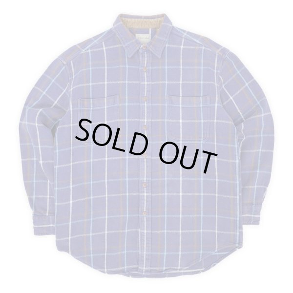 画像1: Late 90's ST JOHN'S BAY ヘビーネルシャツ (1)