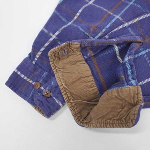 画像4: Late 90's ST JOHN'S BAY ヘビーネルシャツ (4)