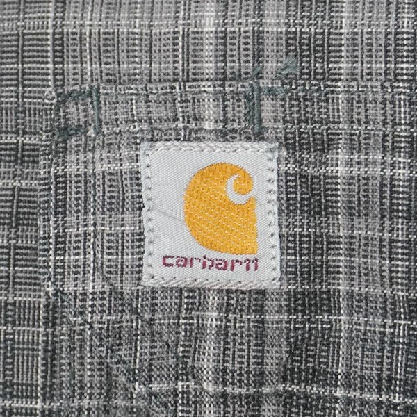 画像3: 00's Carhartt ボタンダウンシャツ "Ombre Plaid" (3)