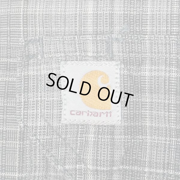 画像3: 00's Carhartt ボタンダウンシャツ "Ombre Plaid" (3)