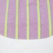 画像4: 90's DOCKERS マルチストライプ柄 S/S ボタンダウンシャツ “Pink × Yellow” (4)