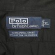 画像2: 90's Polo Ralph Lauren S/S レギュラーカラーシャツ "SLIM LOWELL SPORT / BLACK" (2)