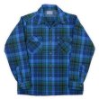 画像1: 70's Pendleton ウールシャツ “BLUE” (1)
