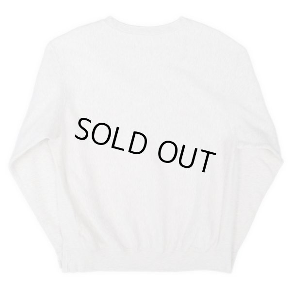 画像2: 90's MV SPORT リバースウィーブタイプ スウェット "染込みプリント" (2)