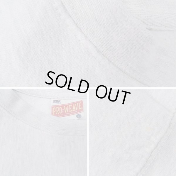 画像4: 90's MV SPORT リバースウィーブタイプ スウェット "染込みプリント" (4)