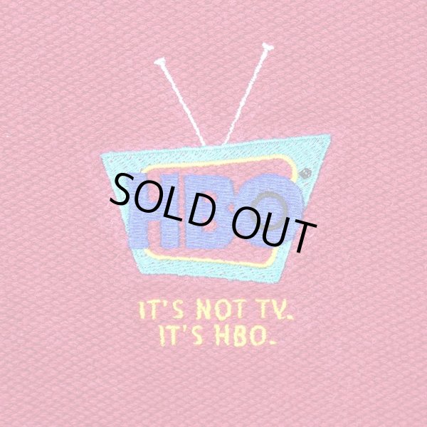 画像4: 90's LANDS' END ロゴ刺繍 コットンピケ スウェット "HBO / MADE IN USA" (4)