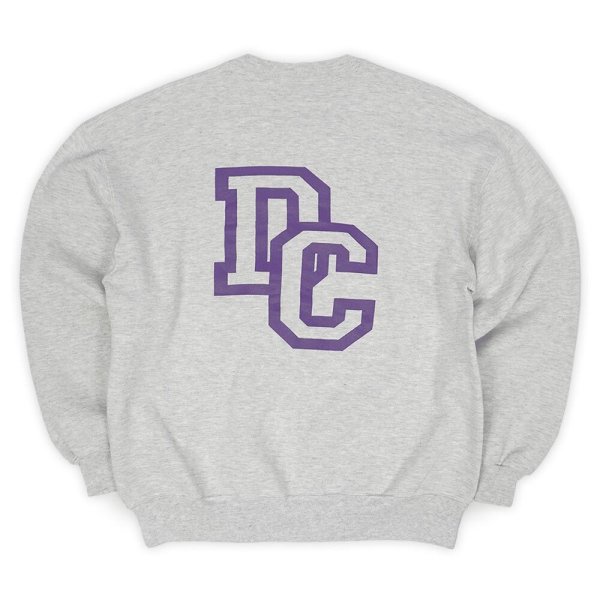 画像2: 90's RUSSELL カレッジプリントスウェット “HEATHER GRAY / MADE IN USA” (2)