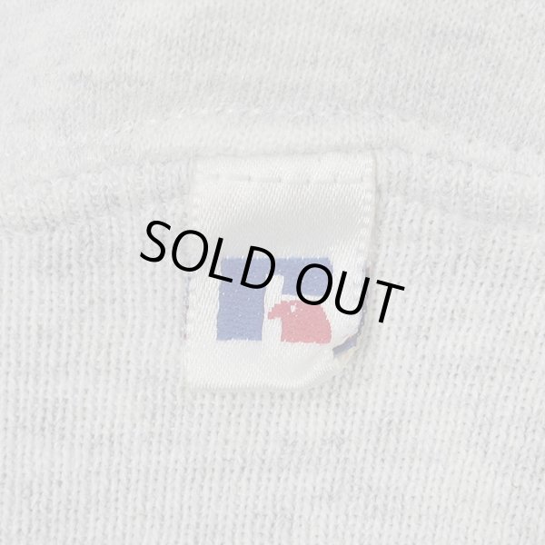 画像4: 90's RUSSELL カレッジプリントスウェット “HEATHER GRAY / MADE IN USA” (4)