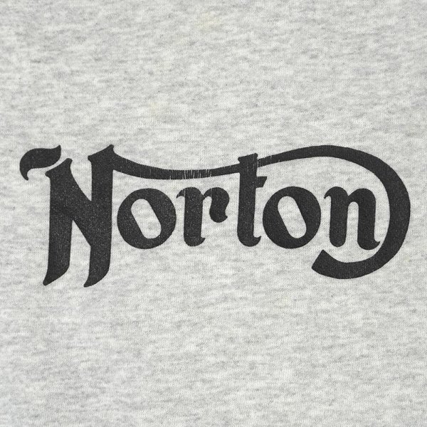 画像2: 80-90's Norton ロゴプリントスウェット "MADE IN USA" (2)
