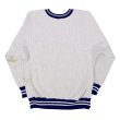 画像2: 90's Champion リバースウィーブ スウェット "NAVY / リブライン" (2)