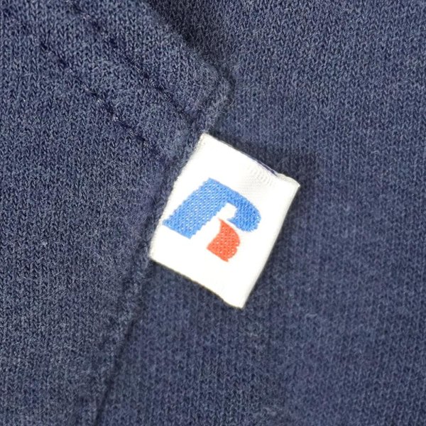 画像5: 90's RUSSELL ハーフジップ スウェットパーカー "MADE IN USA" (5)