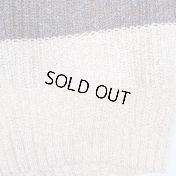 画像4: 90's Eddie Bauer ワイドボーダー柄 ニット "MADE IN USA" (4)