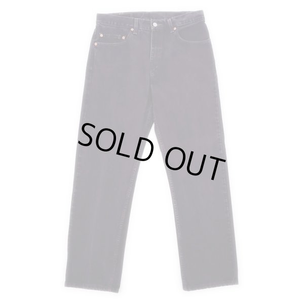 画像1: 00's Levi's 505 ブラックデニムパンツ "W33 L30" (1)