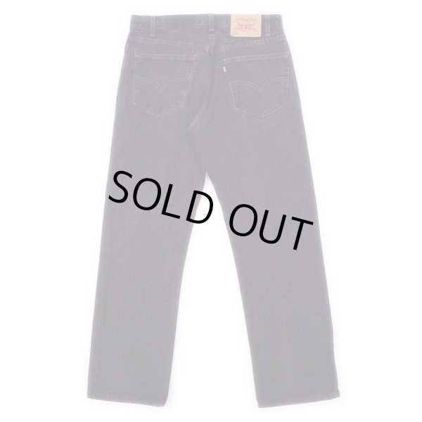 画像2: 00's Levi's 505 ブラックデニムパンツ "W33 L30" (2)