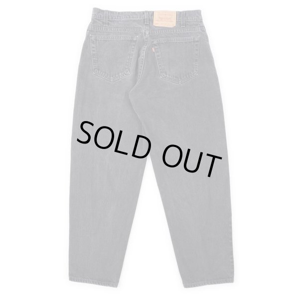 画像2: 90's Levi's 560 ブラックデニムパンツ "MADE IN USA" (2)