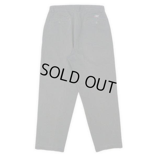 画像2: 90's Polo Ralph Lauren 2タック チノトラウザー "ANDREW PANT / BLACK" (2)