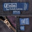 画像3: 90's Polo Ralph Lauren 2タック チノトラウザー "ANDREW PANT / BLACK" (3)