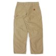 画像2: 00's Carhartt ライトダック ペインターパンツ "LIGHT BROWN" (2)