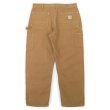 画像2: 00's Carhartt ダブルニー ペインターパンツ "BROWN / W36 L30 / MADE IN USA" (2)