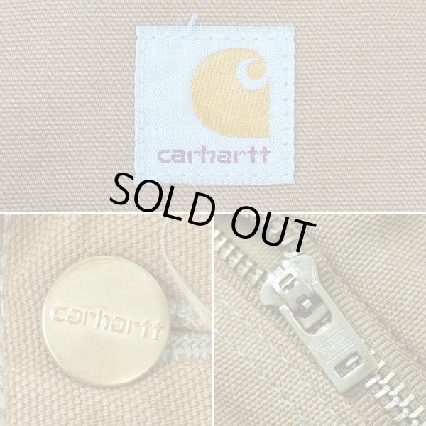 画像4: 00's Carhartt ダブルニー ペインターパンツ "BROWN / W36 L30 / MADE IN USA" (4)