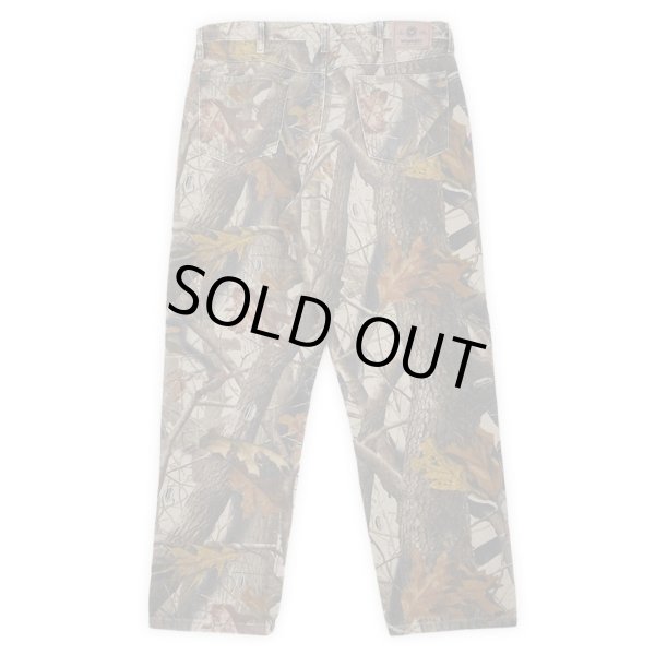 画像2: 00's Wrangler リアルツリーカモ柄 ダブルニーパンツ (2)