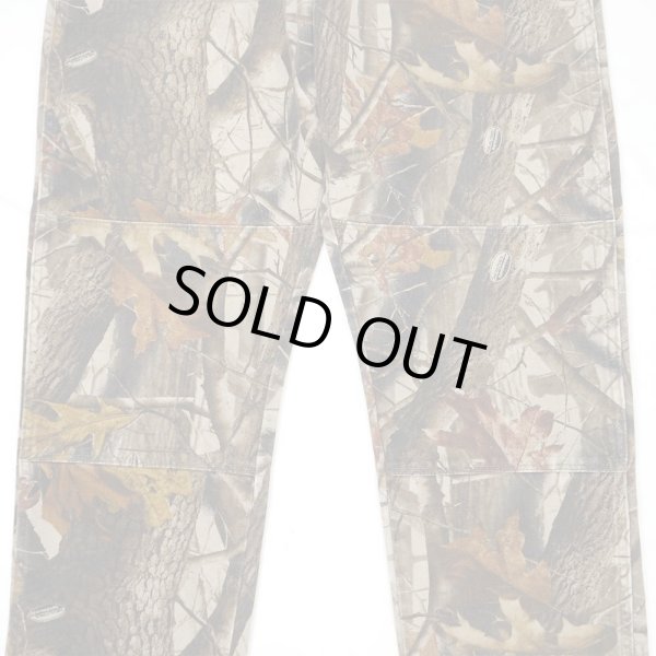 画像4: 00's Wrangler リアルツリーカモ柄 ダブルニーパンツ (4)