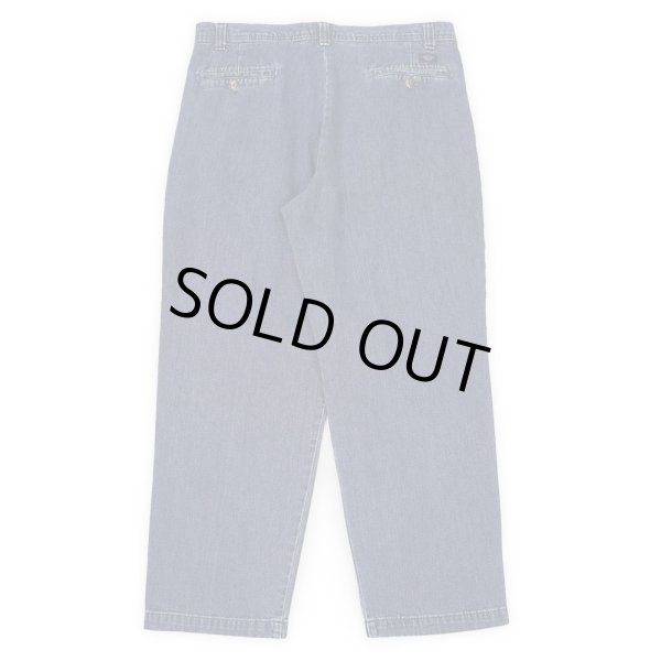 画像2: 90's DOCKERS 2タック デニムトラウザー "W36 L30" (2)