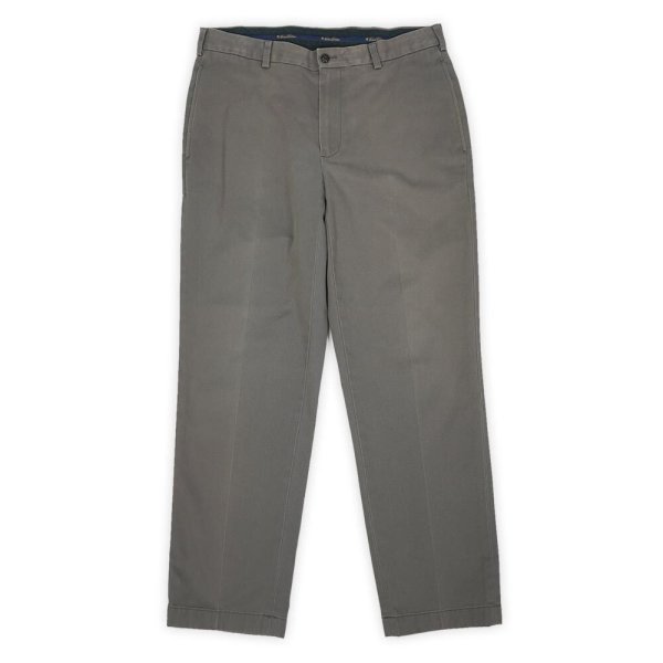 画像1: 00's Brooks Brothers ノータック チノトラウザー "CLARK / W34 L30" (1)