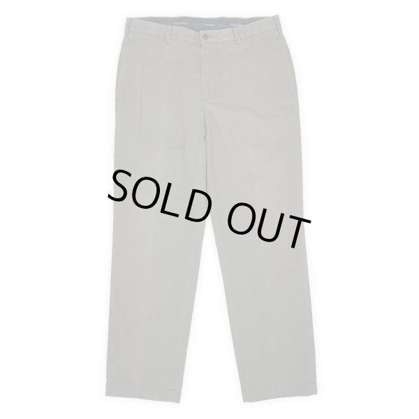 画像1: 00's Brooks Brothers ノータック チノトラウザー "CLARK / W34 L30" (1)