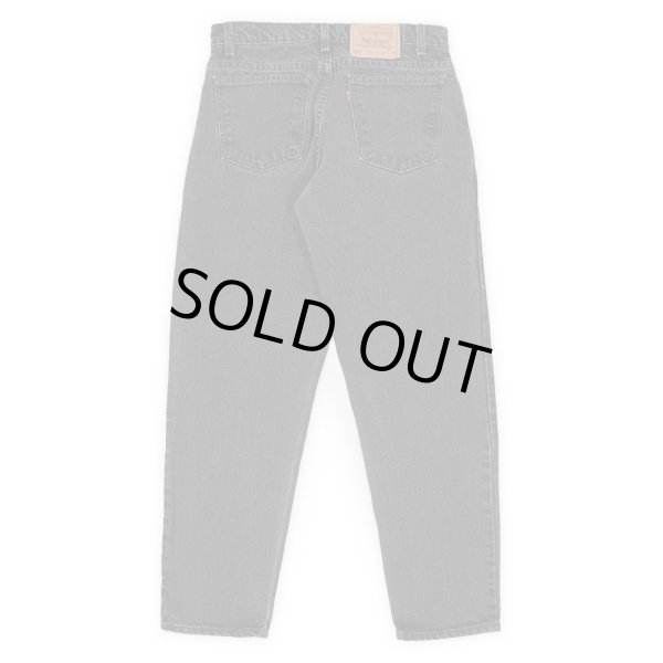 画像2: Early 00's Levi's 550 ブラックデニムパンツ "MADE IN USA / W30 L30" (2)