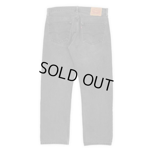 画像2: 00's Levi's 505 ブラックデニムパンツ "W34 L30" (2)