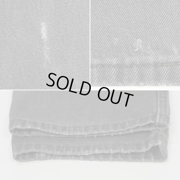 画像5: 00's Levi's 505 ブラックデニムパンツ "W34 L30" (5)