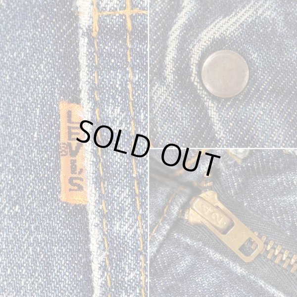 画像3: 60-70's Levi's 606 デニムパンツ "BIG E / W34.5 L26相当" (3)