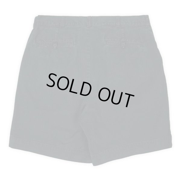 画像2: 90-00's Polo Ralph Lauren ノータック ヘリンボーンショーツ "BLACK" (2)