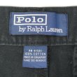 画像3: 90-00's Polo Ralph Lauren ノータック ヘリンボーンショーツ "BLACK" (3)