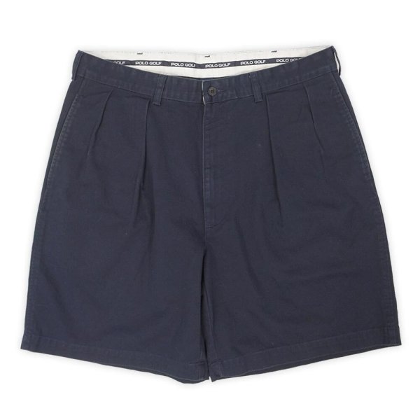 画像1: 90's Polo Ralph Lauren 2タック チノショーツ "CLASSIC GOLF SHORT" (1)