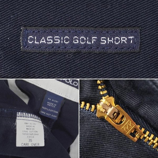 画像4: 90's Polo Ralph Lauren 2タック チノショーツ "CLASSIC GOLF SHORT" (4)