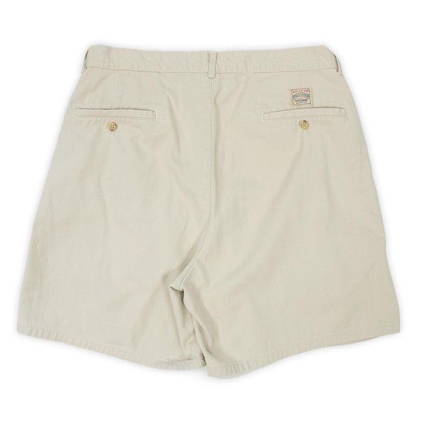 画像2: Early 90's Polo Ralph Lauren 2タック チノショーツ "初期タグ" (2)